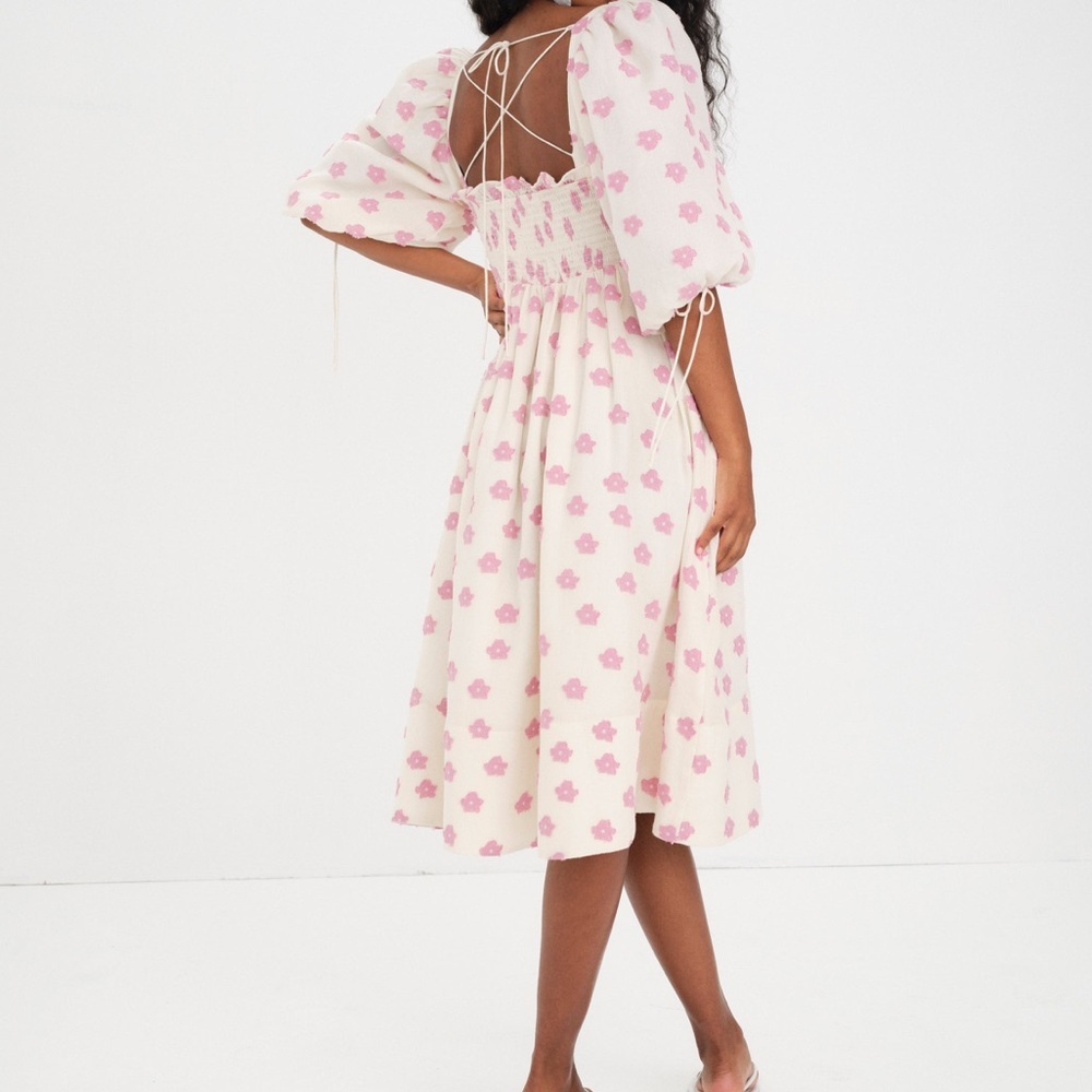 NWT For Love & Lemons Blakely Midi Dress - Picture 2 of 8